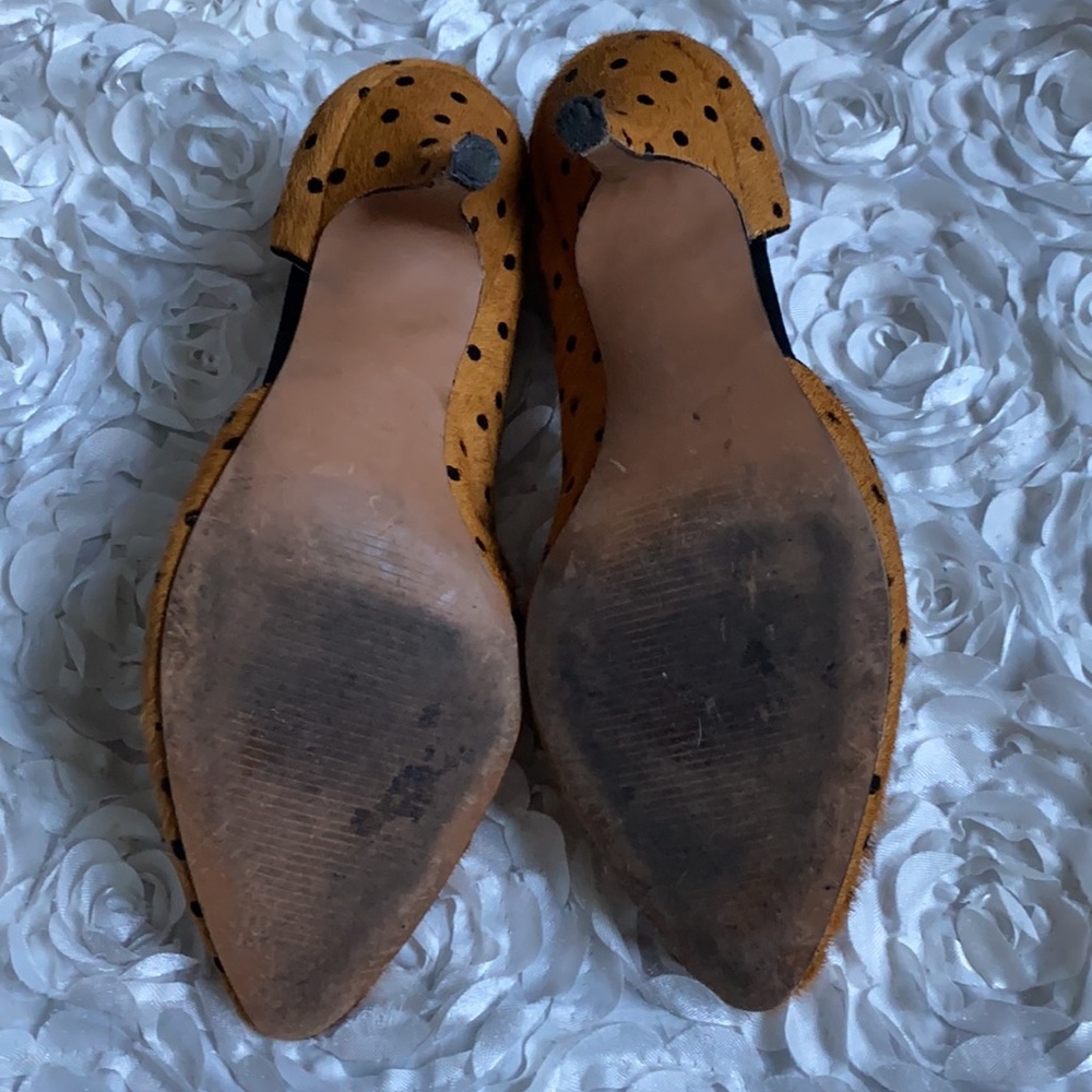 . Sole Society brown calf hair heels size 6 - Picture 4 of 4